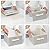 EITMOW Storage Baskets, 11-Inch Woven Fabric Bins, Storage Cubes with Reinforced Handles, Organizer Bins for Closet Shelves, Foldable, for Toys, Clothes, Natural Beige (2PCS/Beige-11*11*7.8inch)