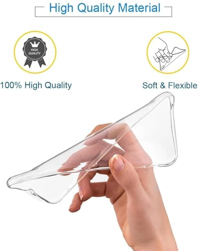 Image of BOXXO Flexible Back Cover for Samsung Galaxy S20 Plus 5G | Back Cover Transparent Clear Shockproof Case Four Corner Protection | Slim Protective Mobile Phone Cover for Samsung Galaxy S20 Plus 5G
