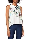 De la marca Under Armour Under Armour Run Tie Back Tank Tanque, Mujer, Blanco (Onyx White/Onyx White/Reflective 112), M