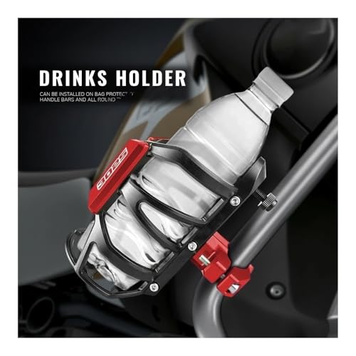 Porte-bouteille d'eau de boisson pour moto TNT135 guidon universel - 2