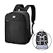 Produktbild Kamerarucksack Zecti DSLR Professional Schlagfest Fotorucksack Wasserdichter Leinwandfotografierucksack, Kameratasche Kompatibel für Nikon Sony Canon SLR Zubehör Schwarz