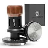 58mm Espresso Tamper Self-Leveling & Calibrated Coffee Tamper with Click Sound Feedback, Triple Spring Loaded Design - Fits Standard 58mm Portafilter Basket