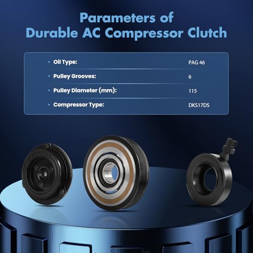 Image of ECCPP AC Compressor Clutch 2011-2015 Fit for Jeep Grand Cherokee 3.6L