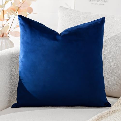 Artscope Luxury Velvet Cushion Covers Super Soft Decorative Square