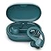 JLab Go Air Sport+ Kopfhörer Bluetooth, Sportkopfhörer 35+ Std., True Wireless In Ear Kopfhörer kabellos für Läufer, Joggen, IP55-schweißresistent, USB-C Ladecase, Be Aware-Modus, Blaugrün