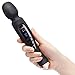 Cordless Wand Massager with 12 Speed Vibration Modes, USB magnetic Charger, Whisper Quiet, Waterproof, Handheld, Cordless for Neck Shoulder Back Body Massage, Sports Recovery & Muscle Aches - Black