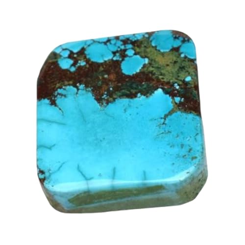 Turquoise naturelle 18mm pour cabochon et création de cadeau unique