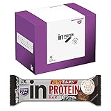 [Amazon限定ブランド] inバー プロテイン ベイクドビター (15本入×1箱) BODY SUPPORT W 甘さ控えめ しっとり焼きチョコバータイプ 高タンパク15g ロカボ 糖質6.0g プロテインの働き強めるEルチン配合