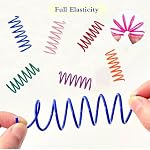 12PCS 12Colors Cat Spring Toys for Indoor Cats, Interactive Coil Springs for Self Play, Durable Heavy Plastic Cat Spiral Spring, Hunting, Biting, Swatting Creative Kitten Toy. - Image 3
