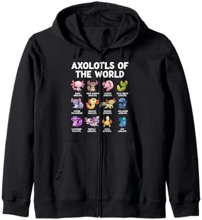Axolotl Kawaii Axolotls of The World Funny Axolotl Animals