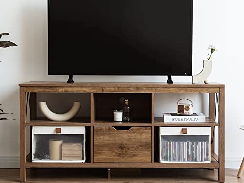 Storageworks Closet Storage Bins With Clear Window And 2 Handles, Foldable Clothing Bins For Shelves, Large Fabric Organizer, Beige, 3 Pack #TOP5