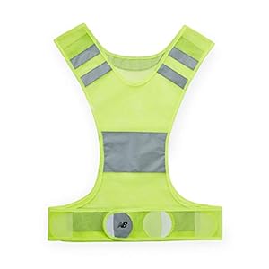 New Balance Reflective Vest – Safety Reflector Gear High Visibility Shoulder Straps & Belt for Night Time Running…