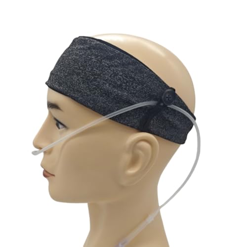 Comfortable Oxygen Nasal Cannula Ear Protector Cannula Headband Hairband for Oxygen Concentrator...