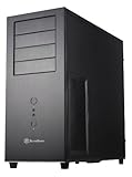 SilverStone Technology ATX Computer Case with Aluminum Front Panel SST-TJ04B-E-USA
