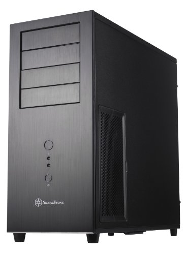 Image of SilverStone Technology ATX Computer Case with Aluminum Front Panel SST-TJ04B-E-USA