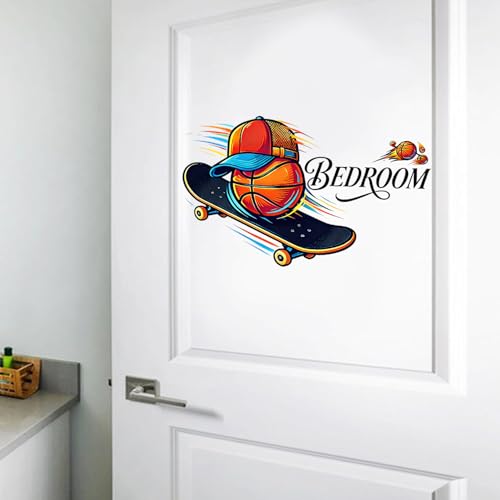 Vinilo Decorativo de Pared para Puerta de Habitación 19.7 x 11.8 in miniatura 6