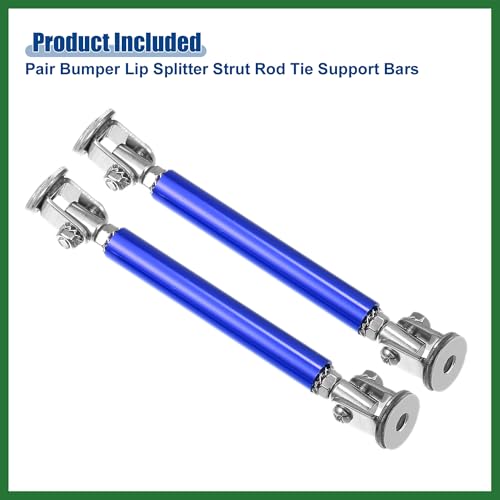 Barras de soporte Motoforti de 75 mm en aluminio azul 7