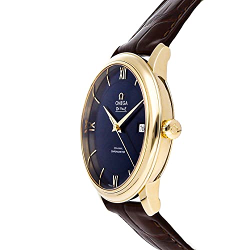 Omega De Ville Prestige Co-Axial Automatic Blue Dial Unisex Watch 424.53.40.20.03.0012