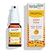 HerbalGem - Spray Gola Propoli BIO - Sollievo Naturale per Mal di Gola, Voce Rauca e Difese Immunitarie - Spray a Base di Propoli Biologica ad Ampio Spettro - 15ml