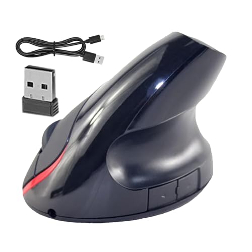 Ergonómico - Vertical Inalámbrico | Ergonómico Vertical | USB | Sensor preciso Conectividad estable Vertical Inalámbrico para Portátil, Diseñadores de Escritorio Ergonómico Inal