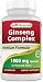 Best Naturals Ginseng complex 1000 mg, 120 Count