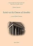 paola cosenza treno  Scritti vari da Omero ad Arnobio: a cura di Paolo Cosenza (Quaderni Dip.filos.-pol.Ist.univ.orient. Vol. 32)