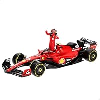 Burago Maqueta coche Fórmula 1 Carlos Sainz, Ferrari SF-23,