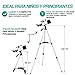 Telescopio Astronómico Portátil y Potente 16x-120x, Fácil de Montar y Usar, Ideal...