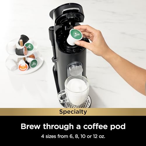Ninja | Coffee Maker | Single Serve |Brew with Coffee Pods & Grounds| Compatible with K-Cup Coffee Pods | 4 Brew Styles, up to 24oz Cup Sizes & 56oz Removable Reservoir | Black | PB051C by Ninja - Image 3