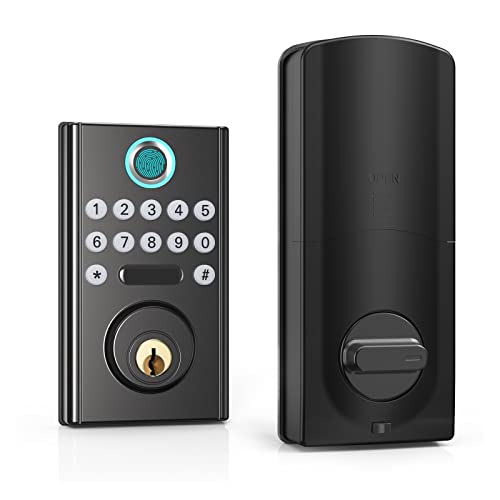 Serrure de porte d entrée sans clé intelligente empreintes digitales bureau - 2