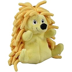 SmartPetLove Snuggle Puppy Tender-Tuffs Small Dog Toy, Plush Hedgehog | Tough plush dog toy, TearBlok technology, puncture-resistant squeaker, durable, interactive play