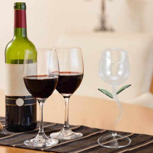 Copa de vino de rosa de 150ml para regalo de bodas y aniversarios 8