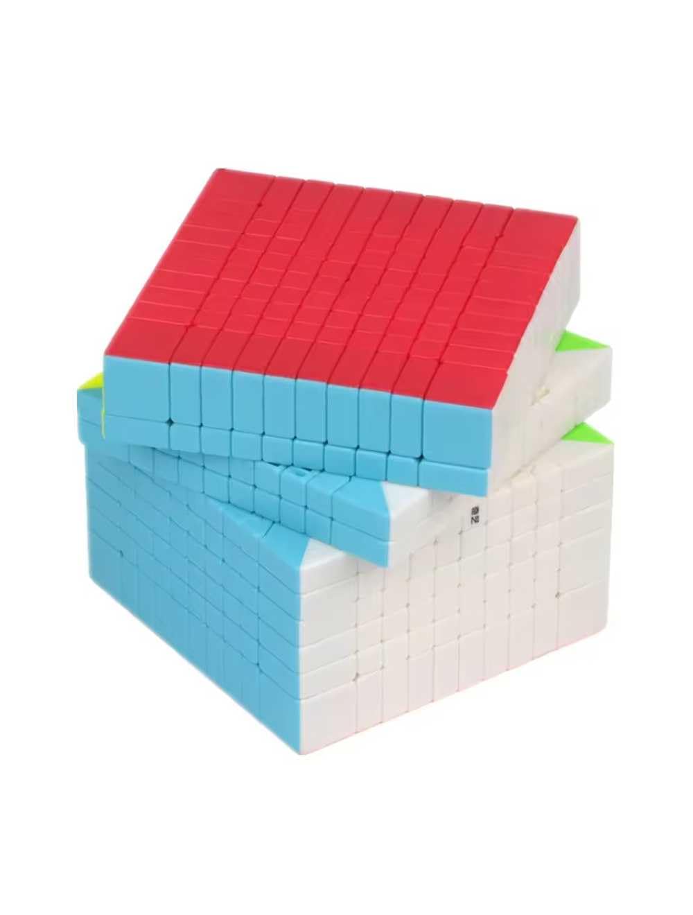 Logica Giochi - Cubo Magico 10x10 Stickerless - Cubo Professionale - Rotazione Fluida e Silenziosa