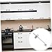 Lurrose 2pcs Adjustable Cabinet Door Limiter Gas Lift Support for Heavy Duty Use Durable and Easy to Install Stable Support Excellent Sealing Effect for Industrial Cabinets