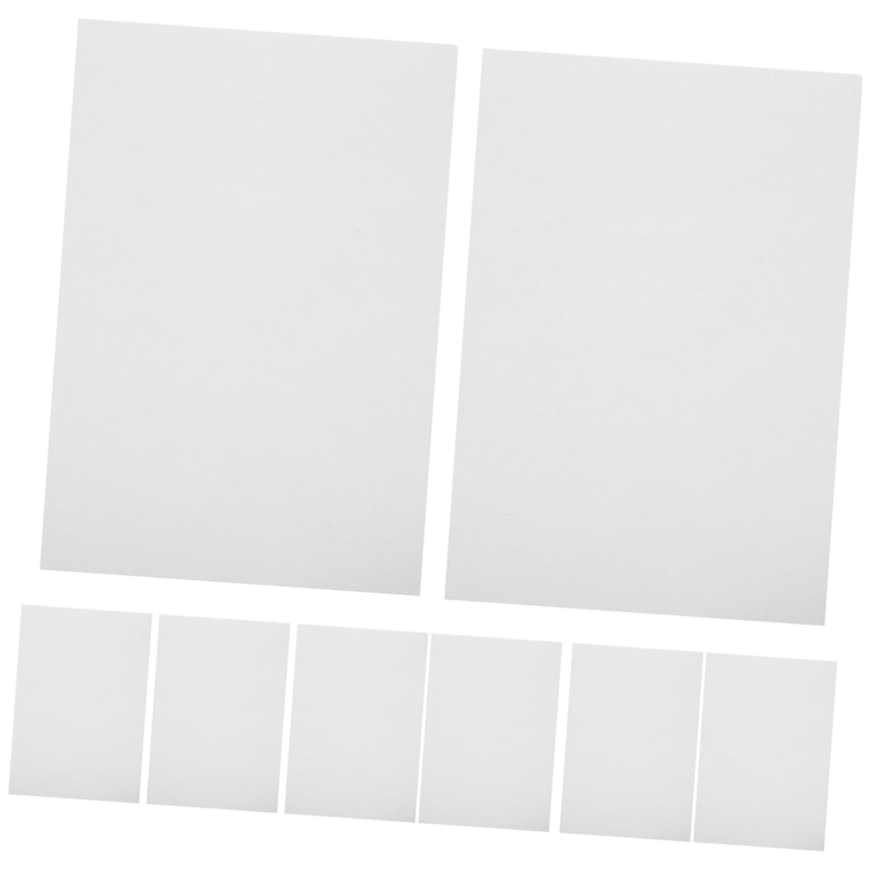 HOODANCOS Papier pour Usage L’aquarelle Aquarelle et Épais à Dessin Peinture Blanc 100 Feuilles, Papier D’art Maison pour Garçon et Filles