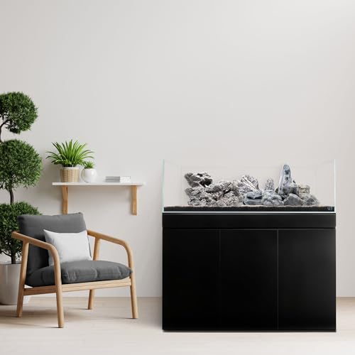 Image of UNS Ultra Clear Rimless Tank - 68.4GAL | 259.2L - 47.24x23.62x14.17 | 120x60x36 CM, 12mm Glass Thickness, Leveling Mat Included - Low Iron, High Clarity Fish Tank w / 45 Mitered Edge - [120S]