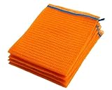 Pioneer Raschelsäcke Netzsäcke bis 5 Kg 35x50 cm kartoffelsack Zwiebelsäcke mit zugband Orange (10)