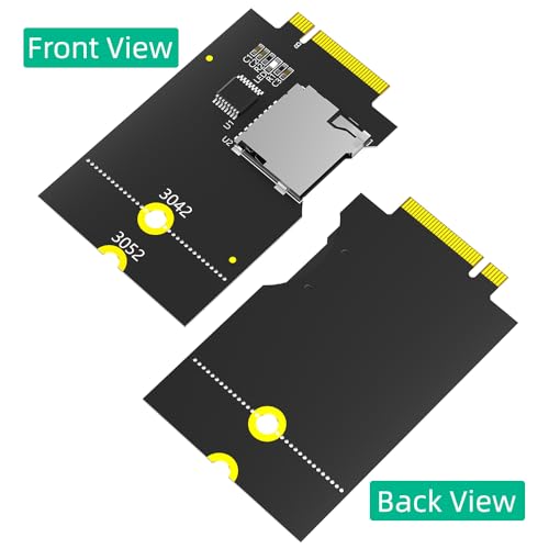 Convertisseur Micro SD vers NGFF Key B Mustpoint protocole bus USB exclusif - 2