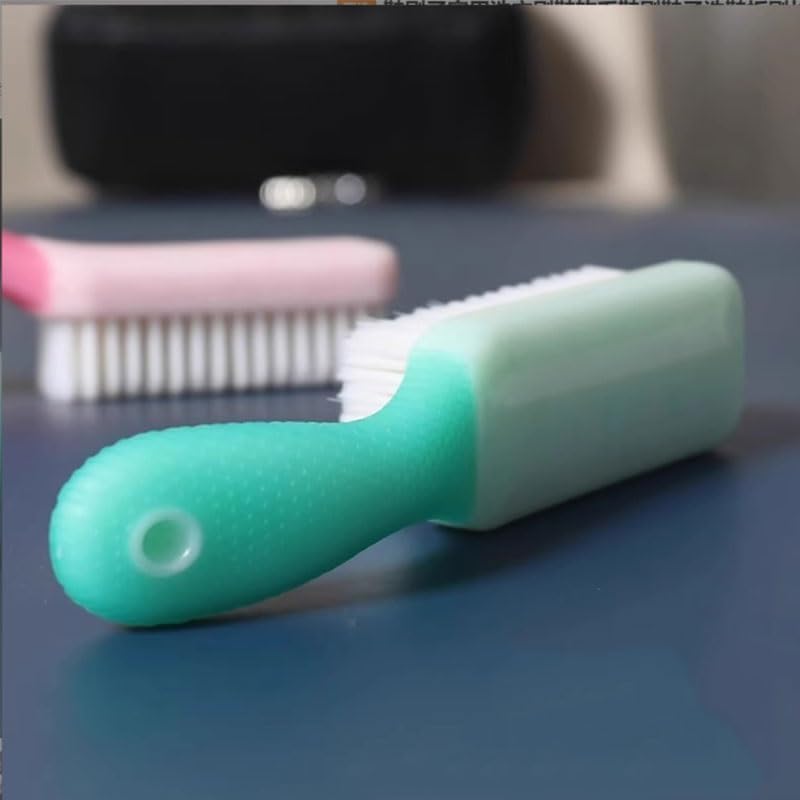 Household Shoe Cleaning Soft Bristled Brush Board with Long Handle for Shoes Does Not Damage The