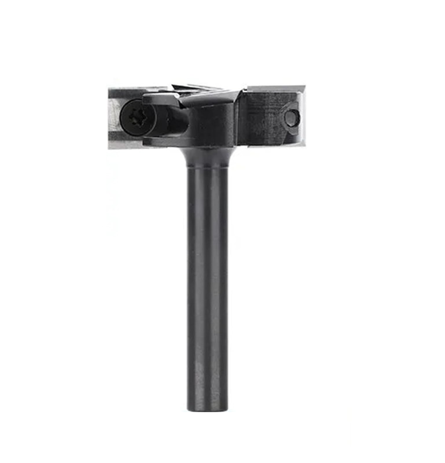 1PC Frez CNC do powierzchni spoilboardu, frez do spłaszczania płyt, trzpień 8/12 mm, płytka węglikowa, frez do spłaszczania płyt, frez do strugania drewna(8x38.1x60Lx4T)
