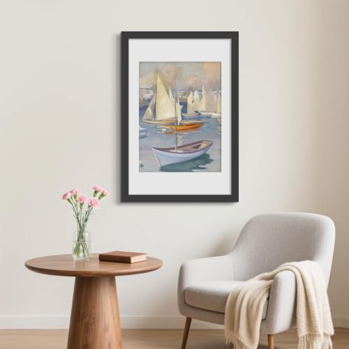 Image of Picrit 22.375x34 Black Poster Frame, Picture Frame for Wall, 3 Pack