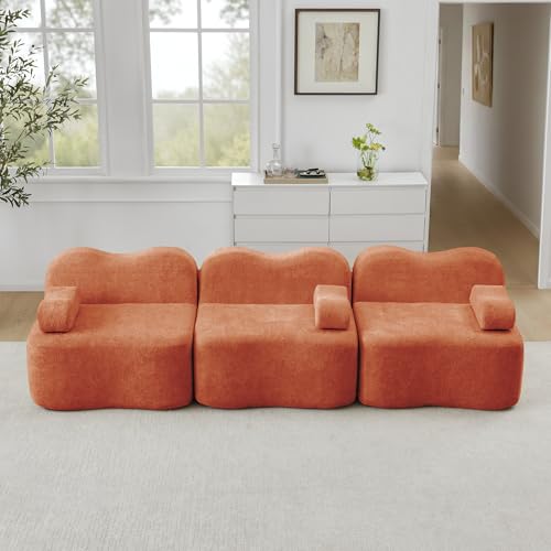 Sofá modular de 3 plazas con asiento profundo Boneless para acabar con dolores de espalda 2