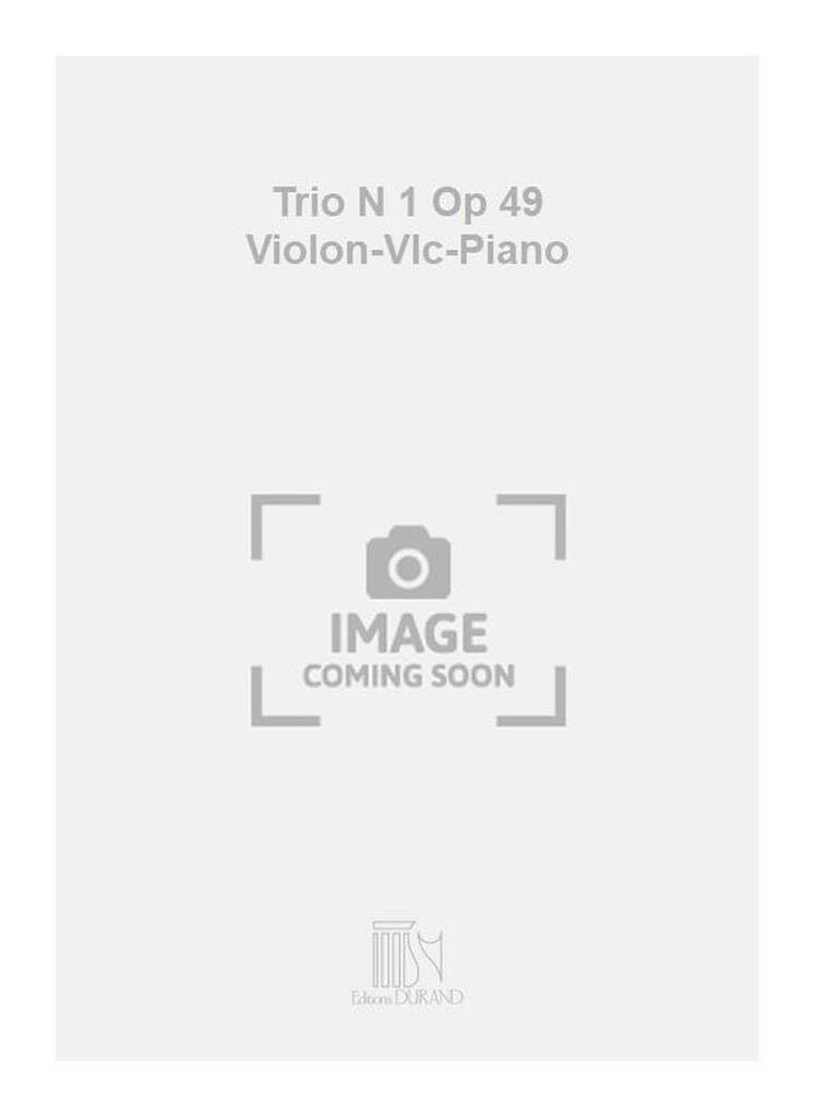 Trio N 1 Op 49 Violon Vlc Piano pour vos concerts et répétitions