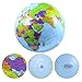 Gadpiparty Inflatable Globe, Blow Up Globe, Sky Blue World Map Stress Relief Toy Educational Bounce Ball for Adults