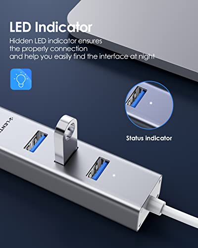 Lention CB-TP-C23S-SIL-US-1 Usb C Hub Ethernet Adapter thumb #5