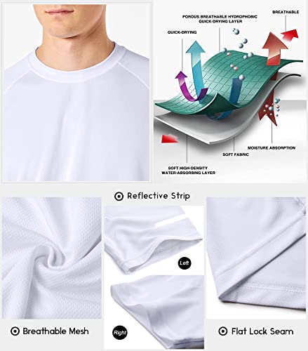 Image of Boyzn 1 or 3 Pack Men's Workout Running Shirts, Dry Fit Moisture Wicking T-Shirts, Sports Gym Athletic Short Sleeve Shirts