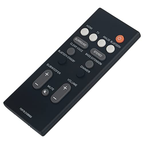 VINABTY FSR78 ZV28960 Replacement Remote Compatible with Yamaha Soundbar ATS-1060 YAS-107 ATS-1070 YAS-207 NS-WSW42 ATS-2070 YAS-CU207 YAS-106 - Image 4