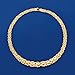 Ross-Simons 14kt Yellow Gold Graduated Byzantine Necklace. 16 inches