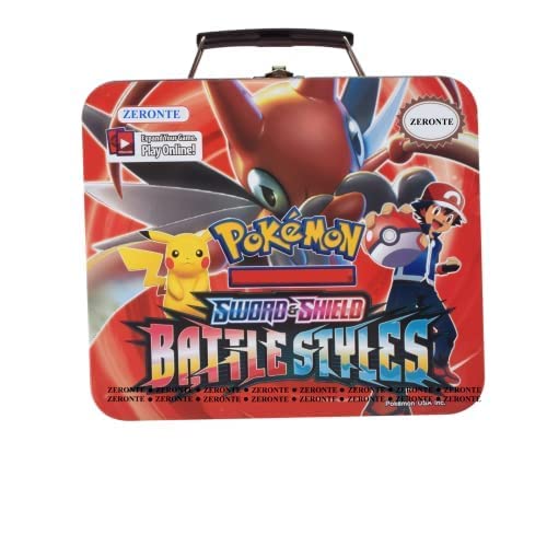 SR Enterprise Kids Vision Appliances Poke-mon Playing Sword and Shield Battle Styles with 4 Booster Packs and Cards for All Ages (Poke-MON Big Square 204 Cards)