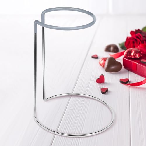 Support de séchage pour carafe à vin avec revêtement en caoutchouc pour éviter les rayures, décanteur à vin pour décanteurs de vin standard et grands, carafe à vin non incluse – vue 8
